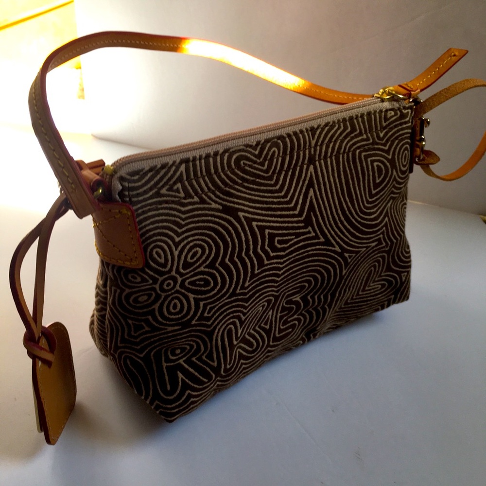 Dooney & Bourke Mini Handbag w/Brass Hang-tag